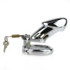 Generique Cage de chasteté STEEL PADLOCK 12 x 3.5cm
